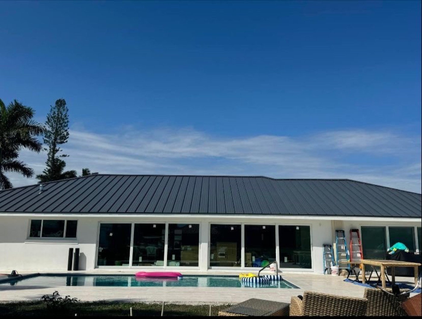 Commercial metal roof, Houston, TX